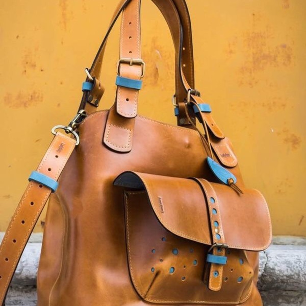 Handmade Leather large handbag